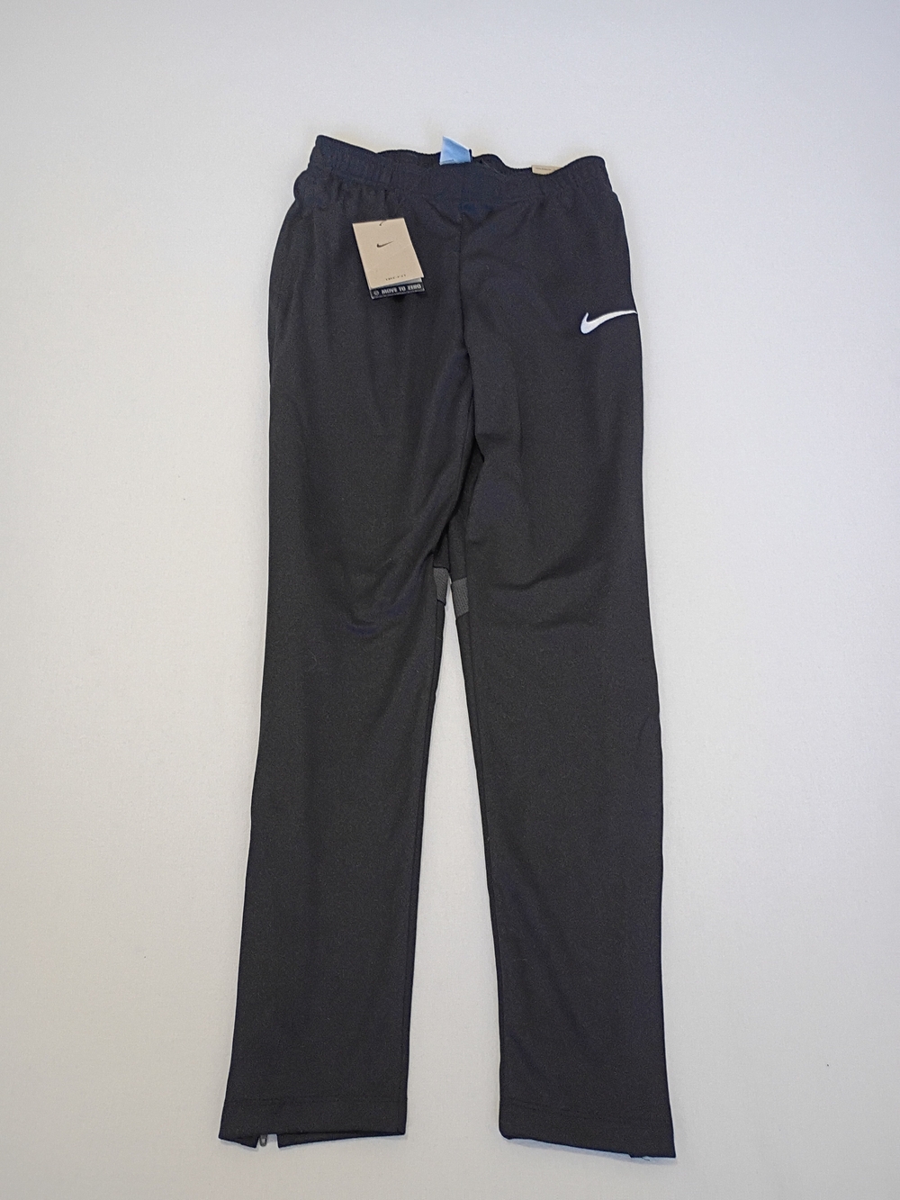Nike Dri-FIT NEW Women's Size Sm Black Standard Fit Training Pants zipper Legs